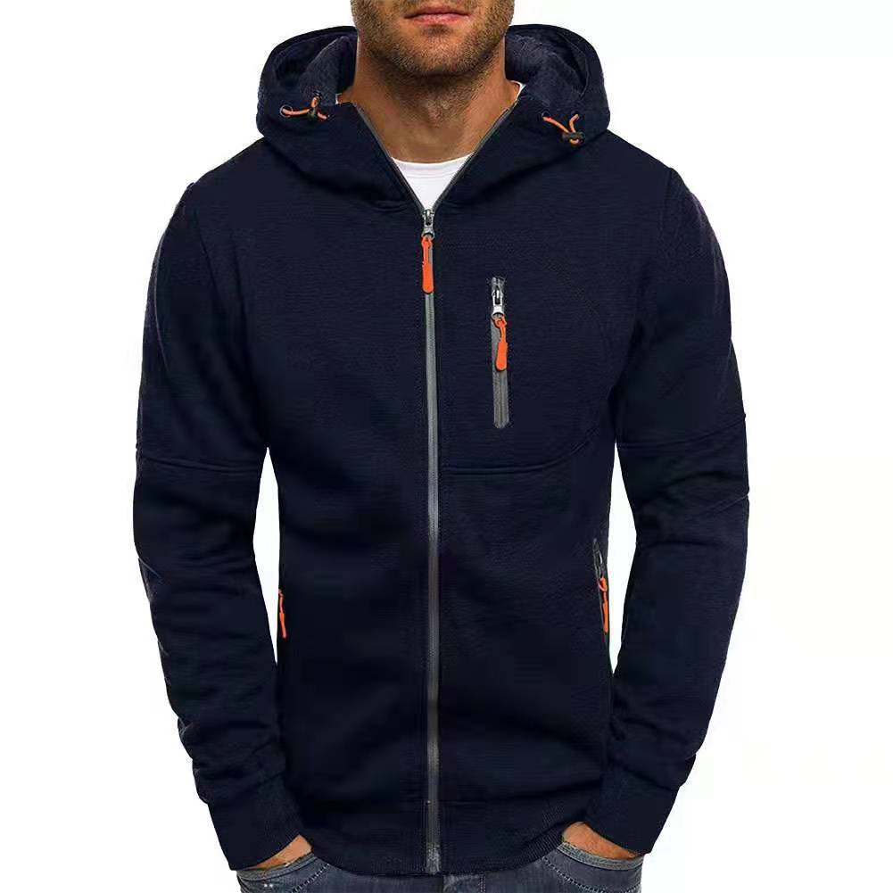 Giacca da uomo con cappuccio e zip intera - Image 10