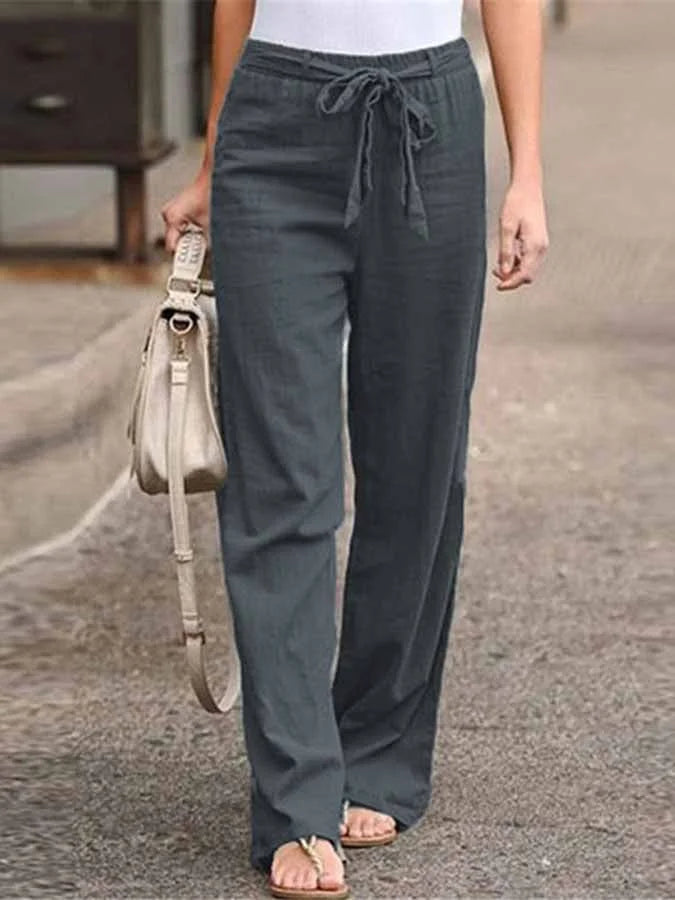 Pantaloni a gamba larga da donna - Image 8