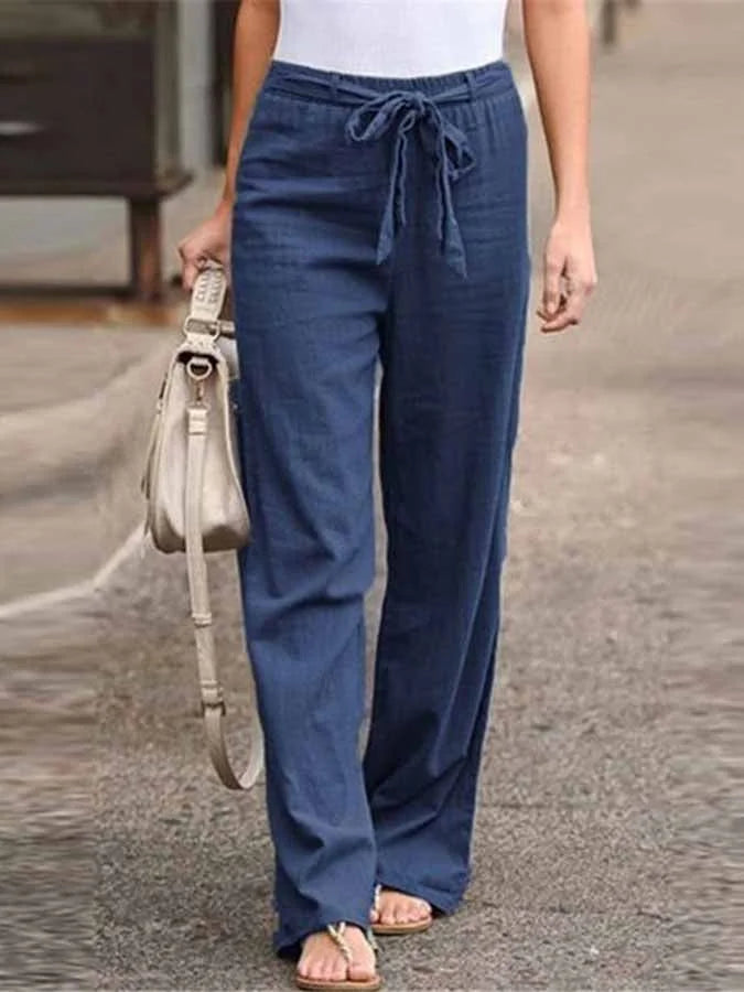 Pantaloni a gamba larga da donna - Image 7