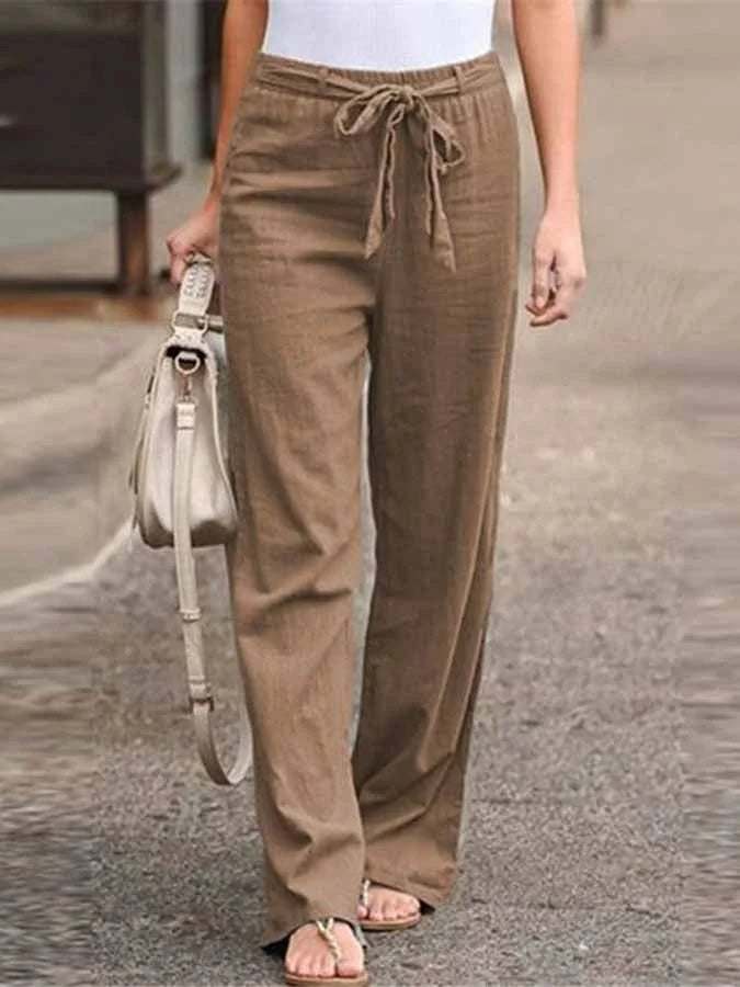 Pantaloni a gamba larga da donna - Image 6