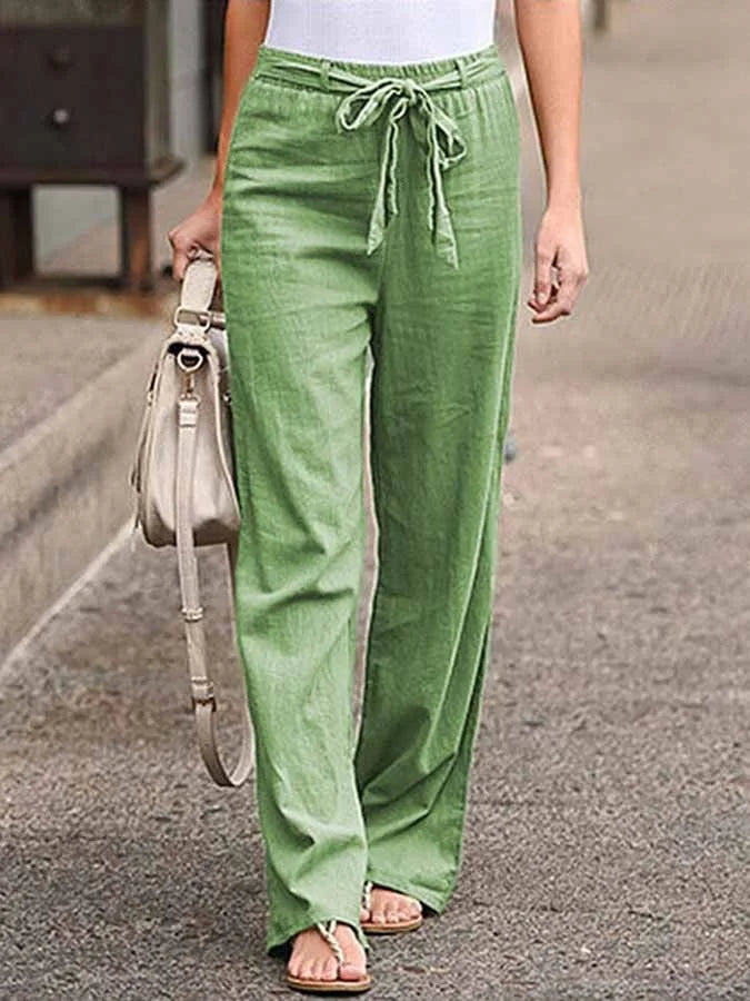 Pantaloni a gamba larga da donna - Image 5