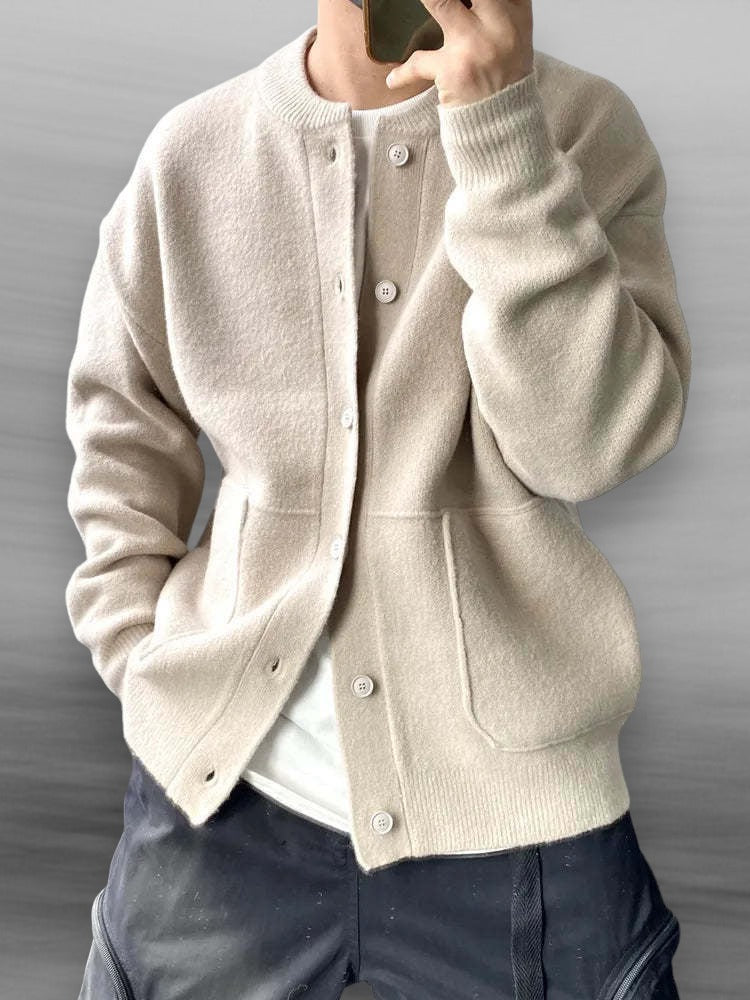Cardigan da uomo con bottoni - Image 2
