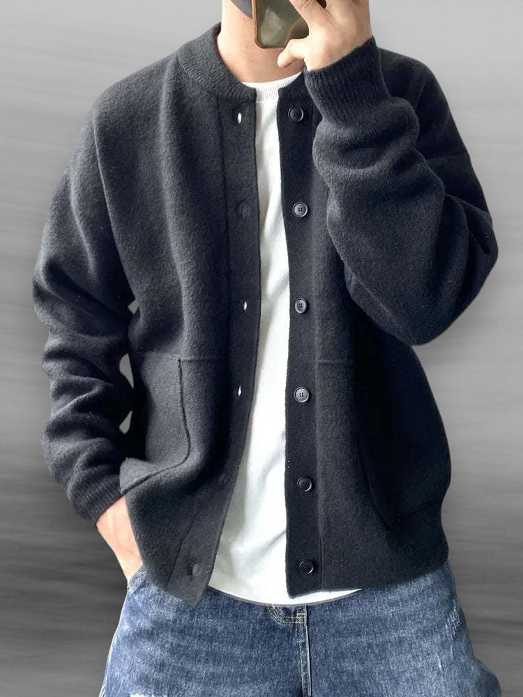 Cardigan da uomo con bottoni - Image 1