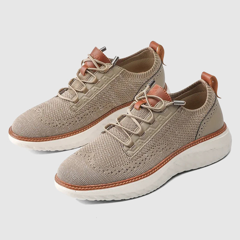 Scarpe Casual da Uomo in Maglia con Lacci - Image 3