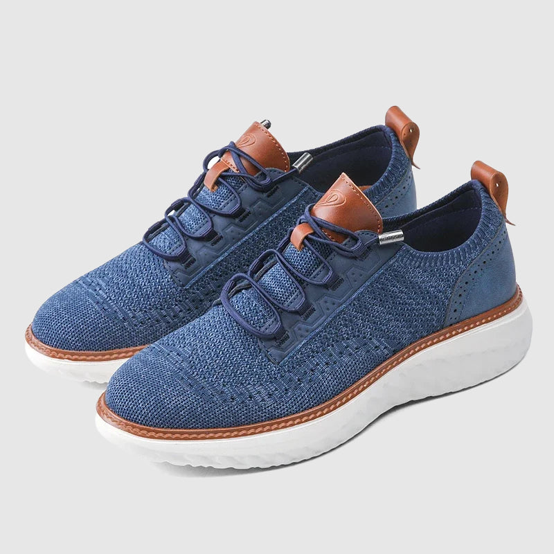 Scarpe Casual da Uomo in Maglia con Lacci - Image 4