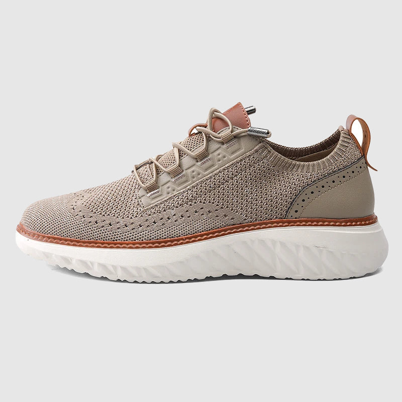 Scarpe Casual da Uomo in Maglia con Lacci - Image 5