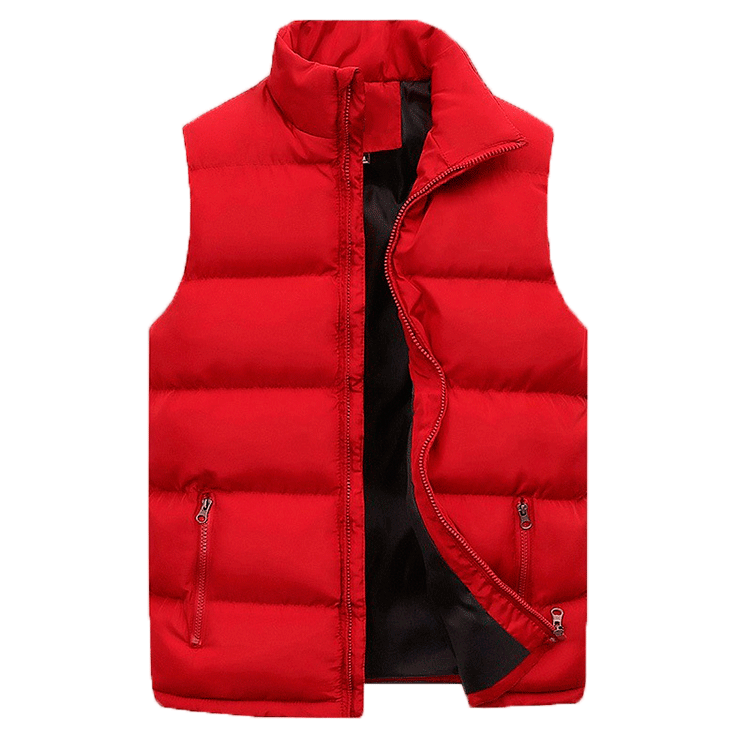 Gilet Piumino da Uomo con Collo Alto - Image 4