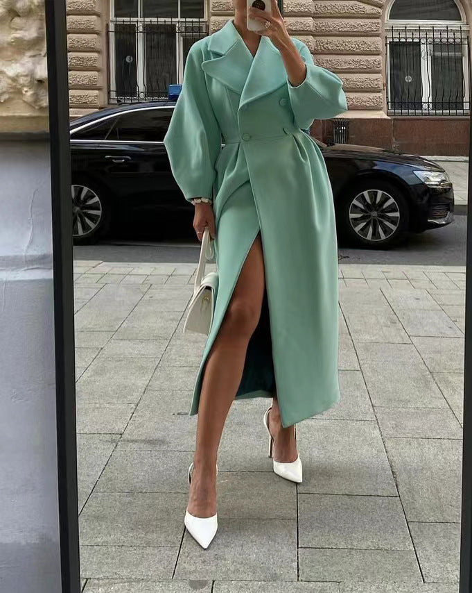 Cappotto Maxi da Donna Doppiopetto - Image 2