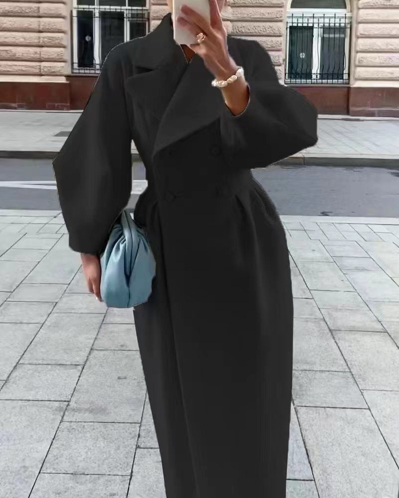 Cappotto Maxi da Donna Doppiopetto - Image 4