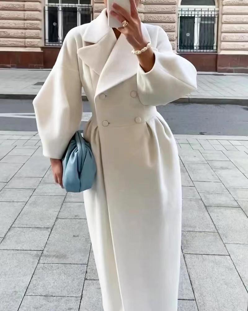 Cappotto Maxi da Donna Doppiopetto - Image 1