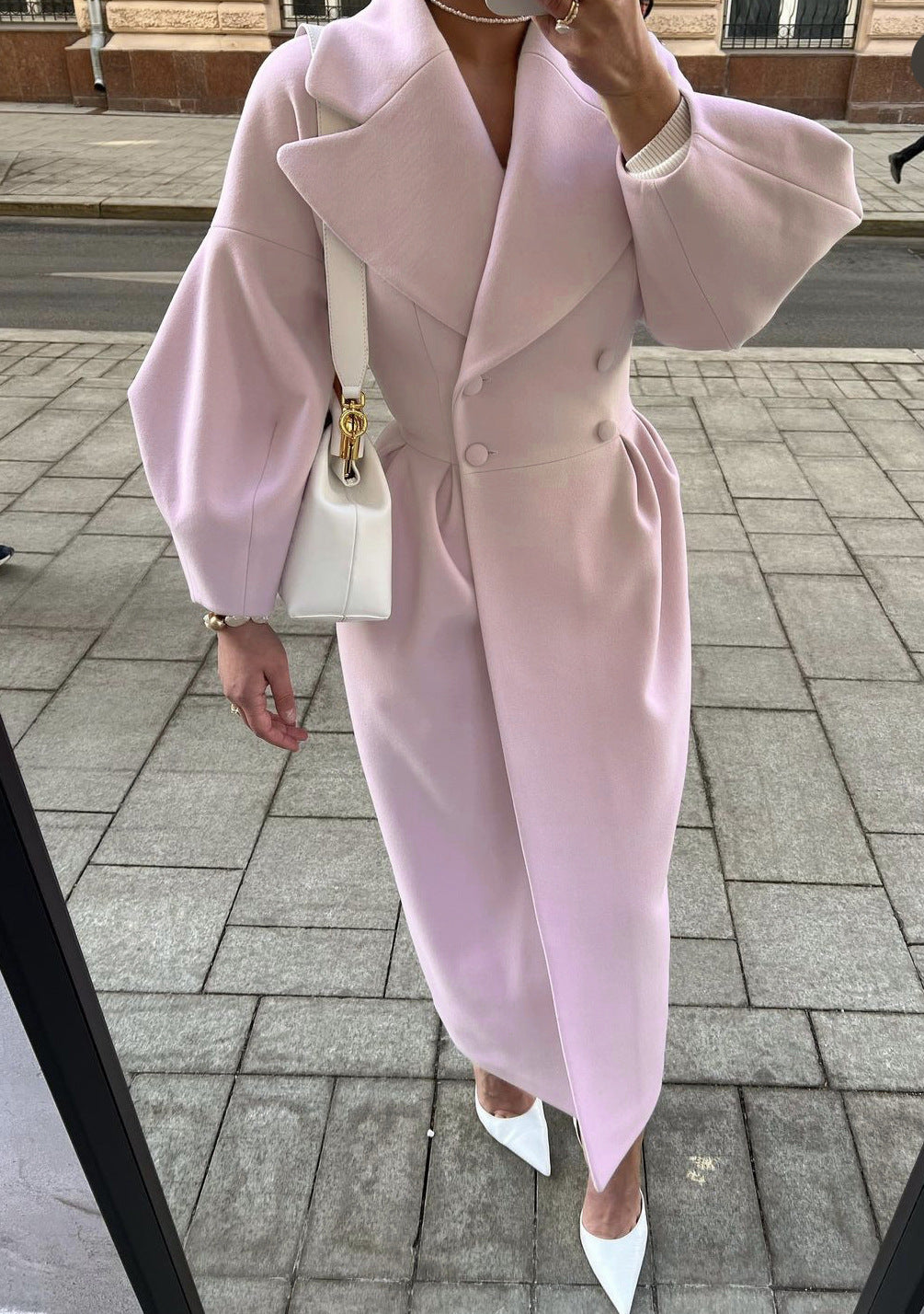 Cappotto Maxi da Donna Doppiopetto - Image 7