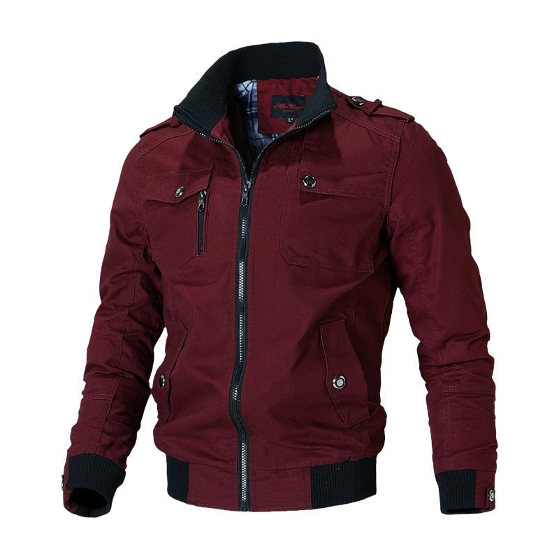 Giacca Bomber Militare da Uomo - Image 4