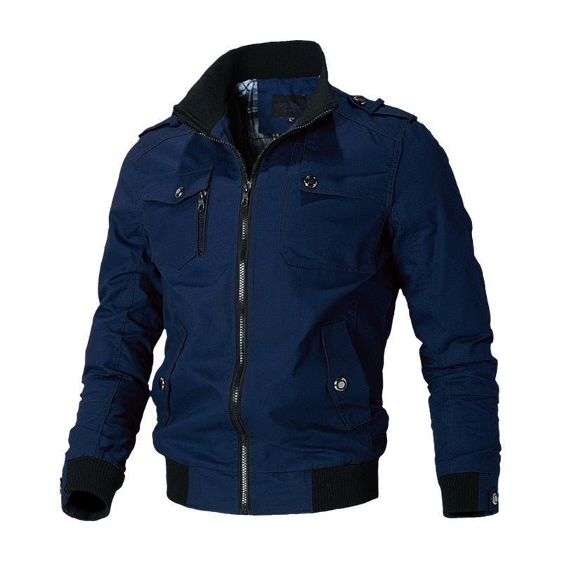Giacca Bomber Militare da Uomo - Image 5