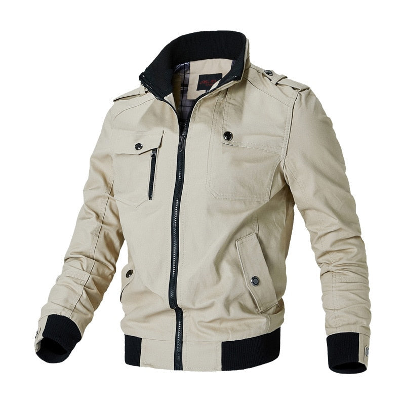 Giacca Bomber Militare da Uomo - Image 2