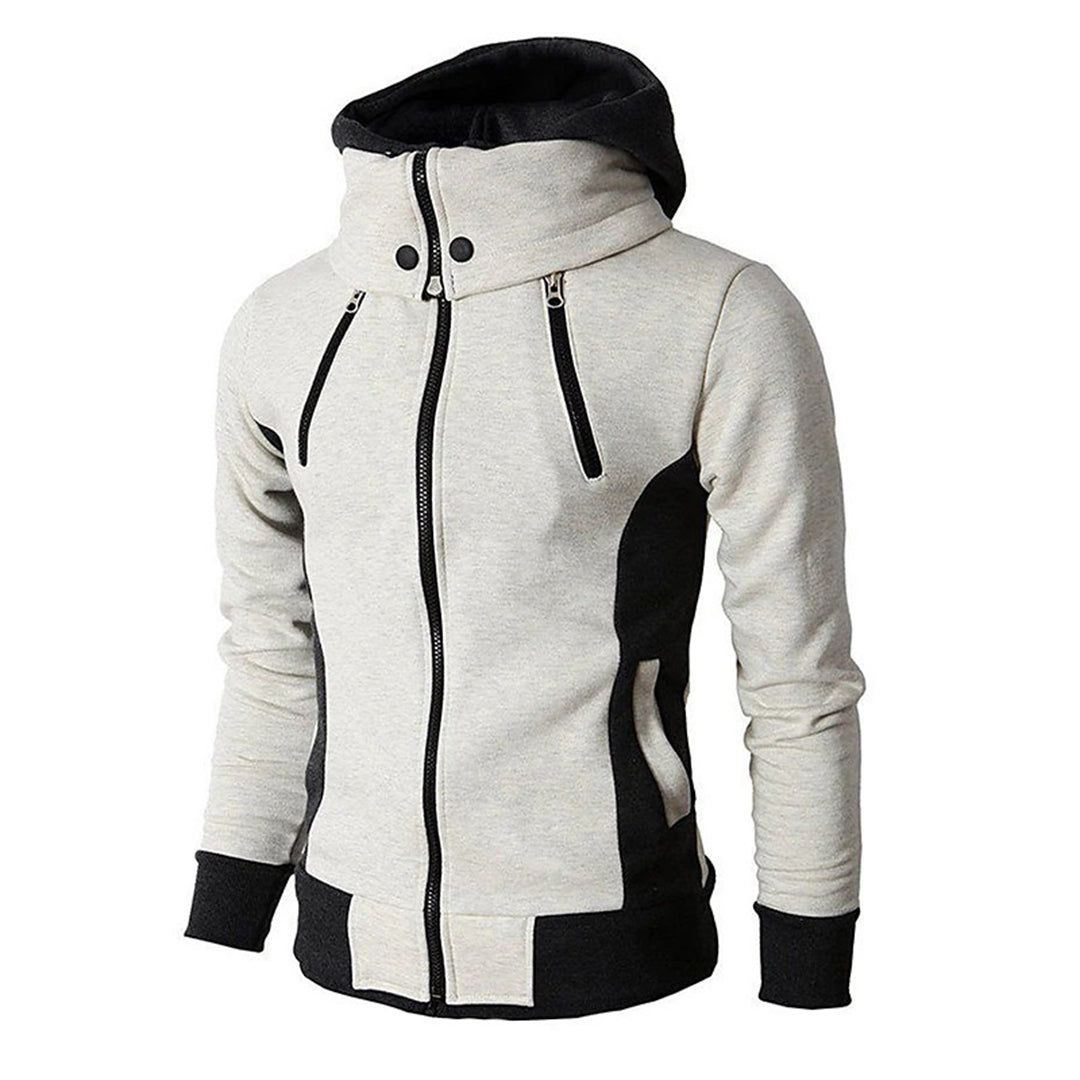 Giacca da uomo con cappuccio e zip intera - Image 4