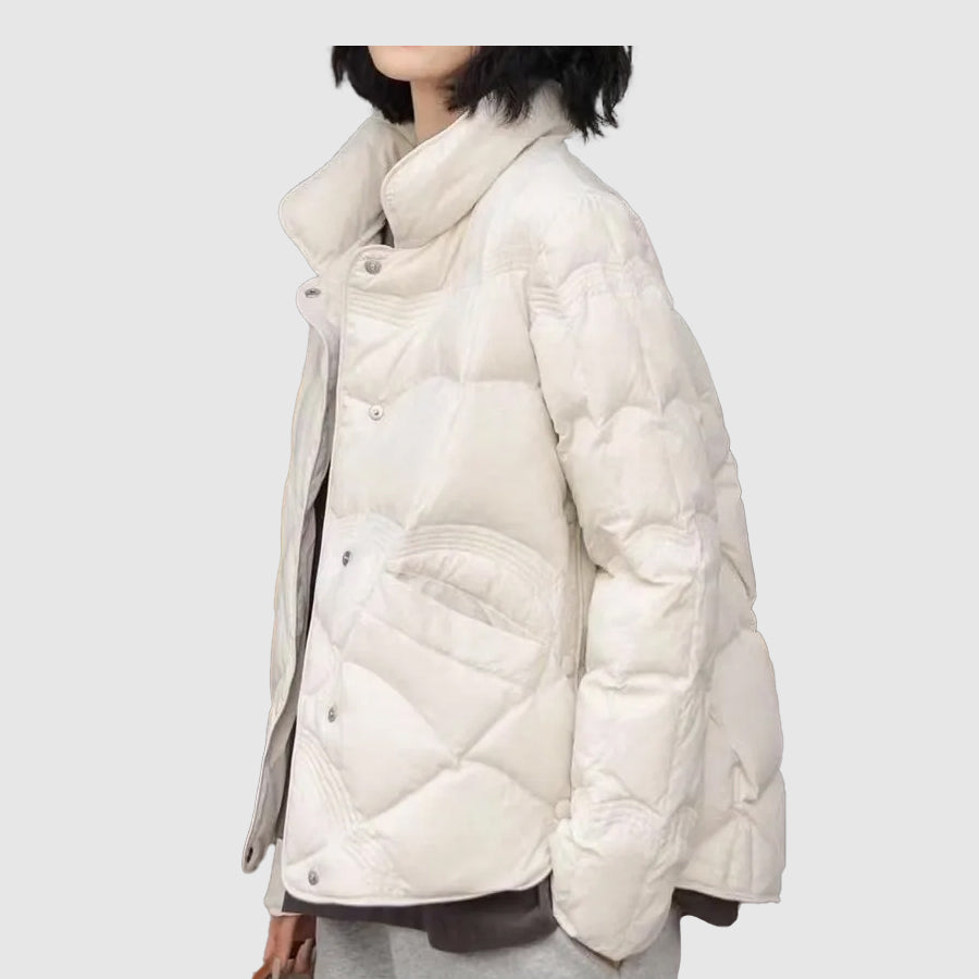 Giacca Piumino da Donna con Bottoni - Image 2