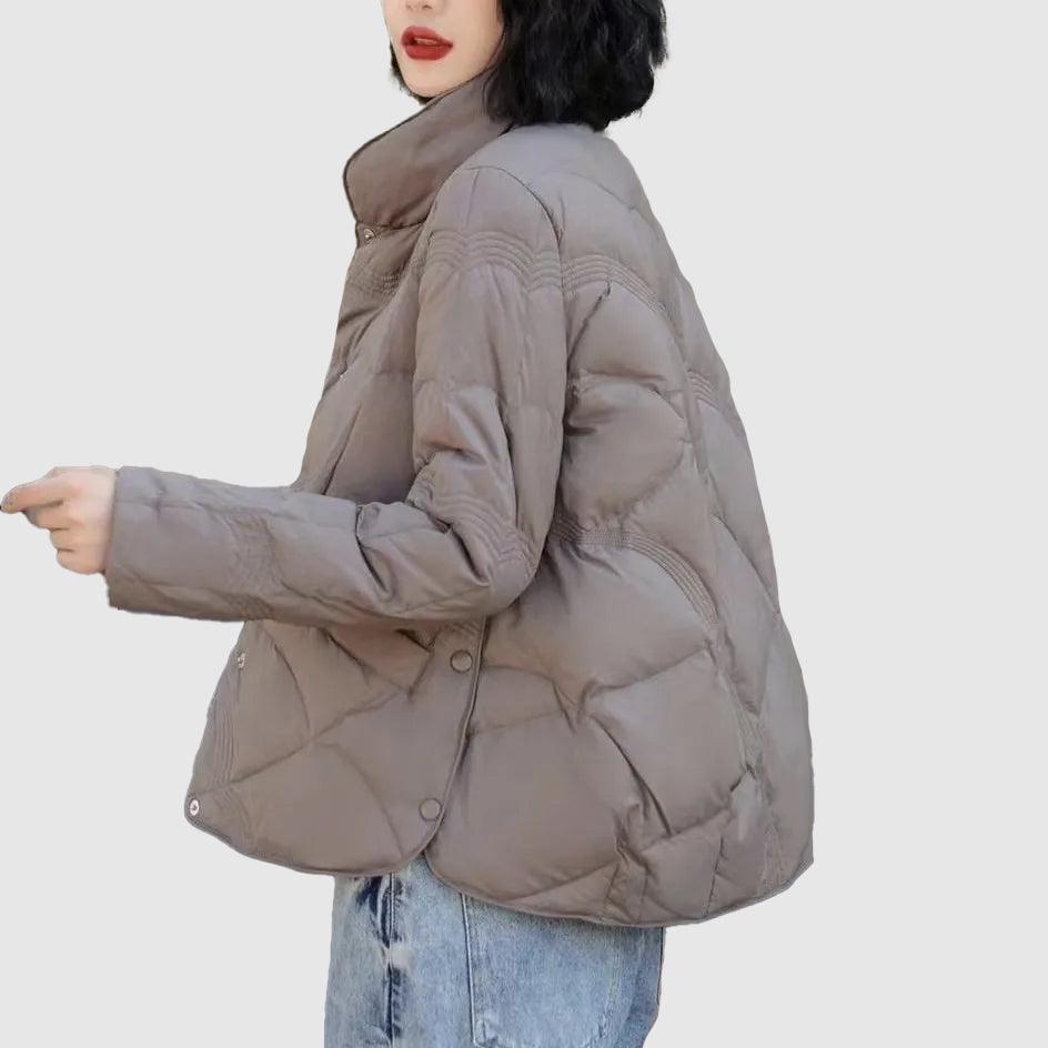 Giacca Piumino da Donna con Bottoni - Image 4