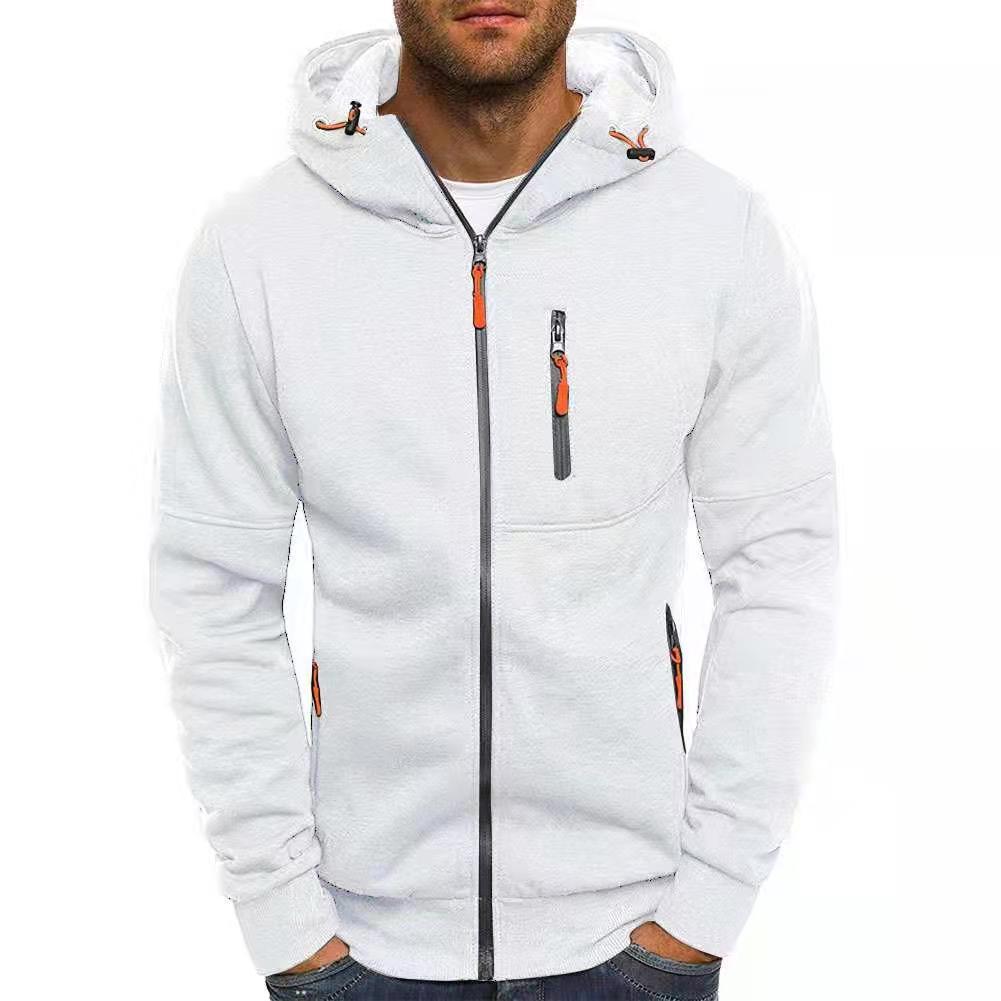 Giacca da uomo con cappuccio e zip intera - Image 13