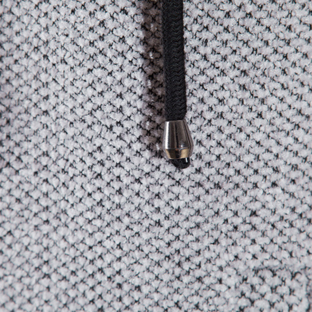 Cappotto Lungo da Uomo con Cappuccio e Zip - Image 12