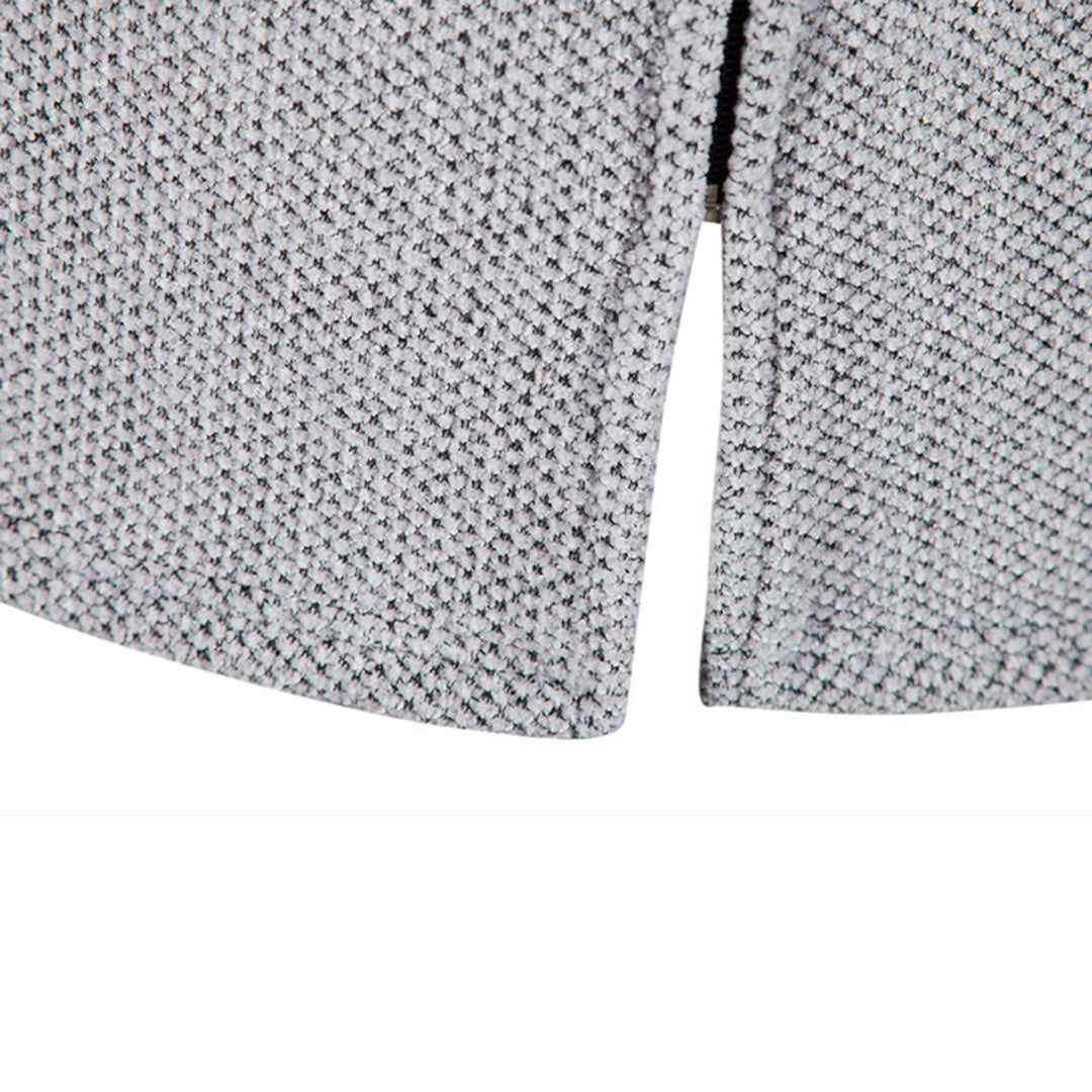 Cappotto Lungo da Uomo con Cappuccio e Zip - Image 16