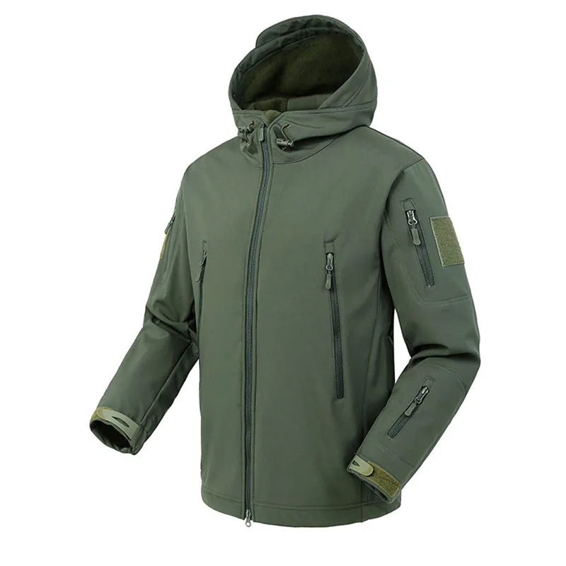 Giacca da uomo con cappuccio e zip - Image 6