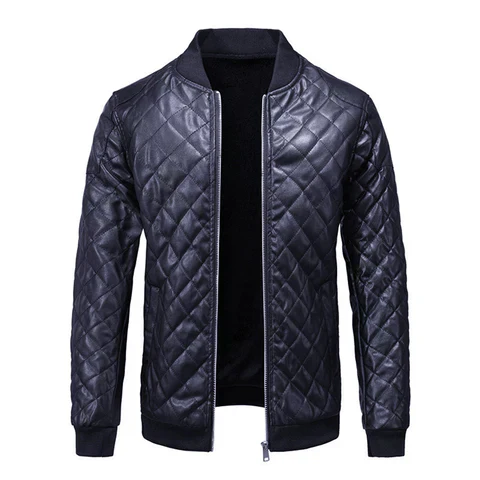 Giacca Bomber Trapuntata da Uomo - Image 2