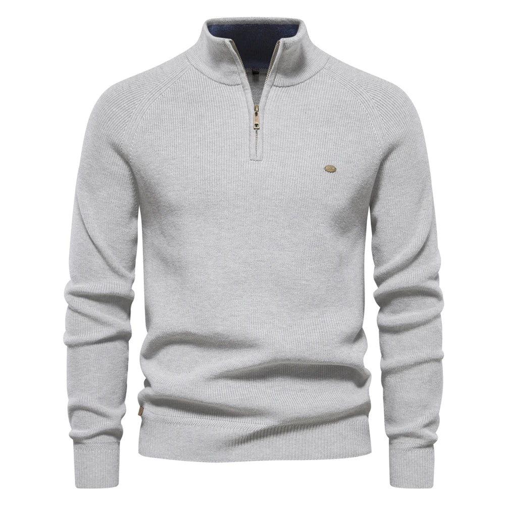 Maglione da Uomo con Zip Corta - Image 3