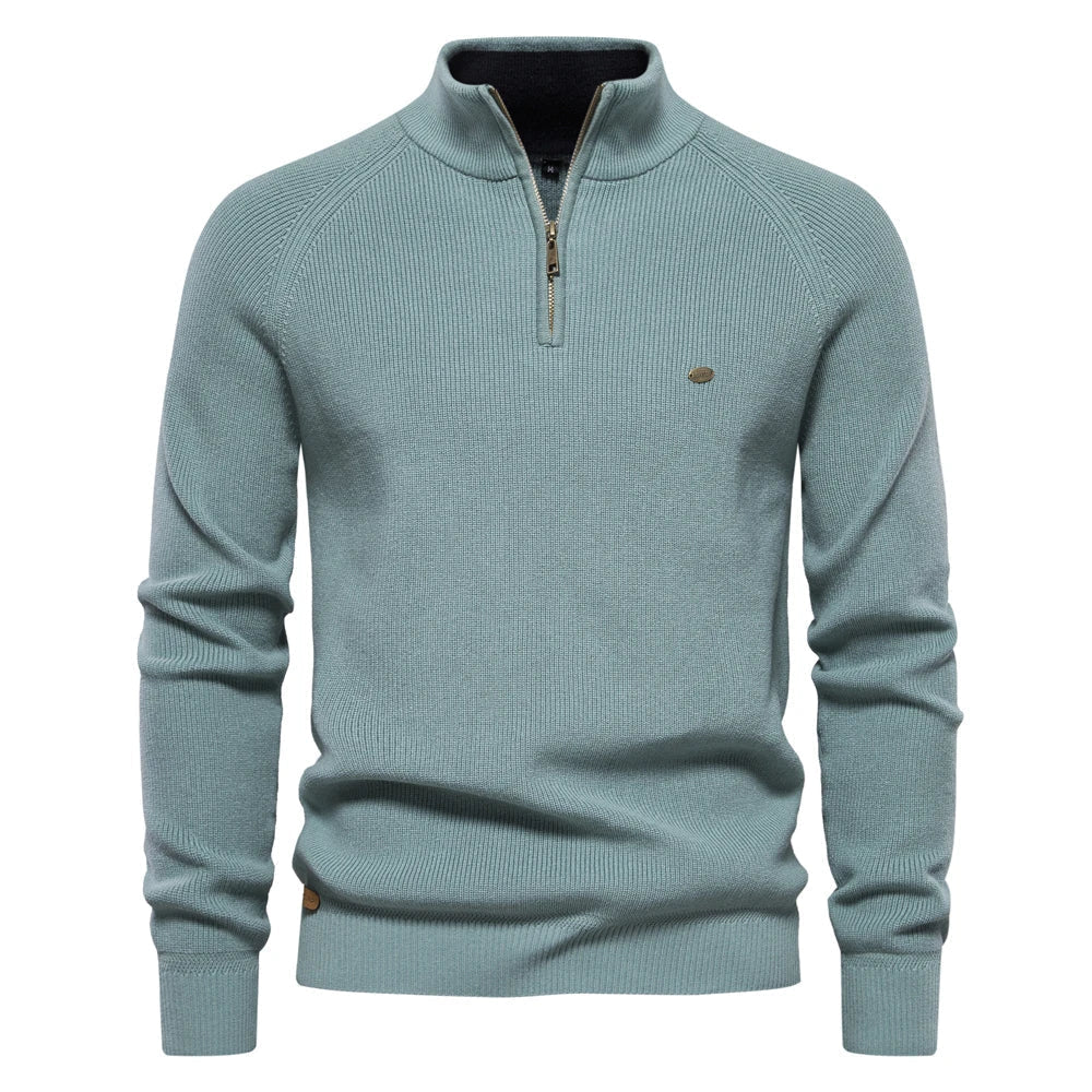 Maglione da Uomo con Zip Corta - Image 5