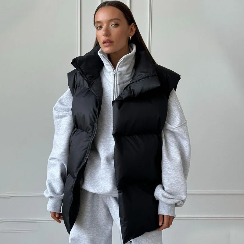 Gilet Piumino Senza Maniche da Donna - Image 1