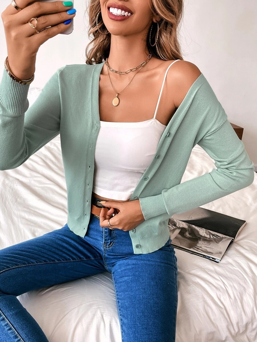 Cardigan Aderente da Donna - Image 2