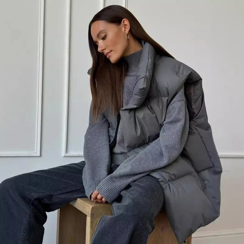 Gilet Piumino Senza Maniche da Donna - Image 5
