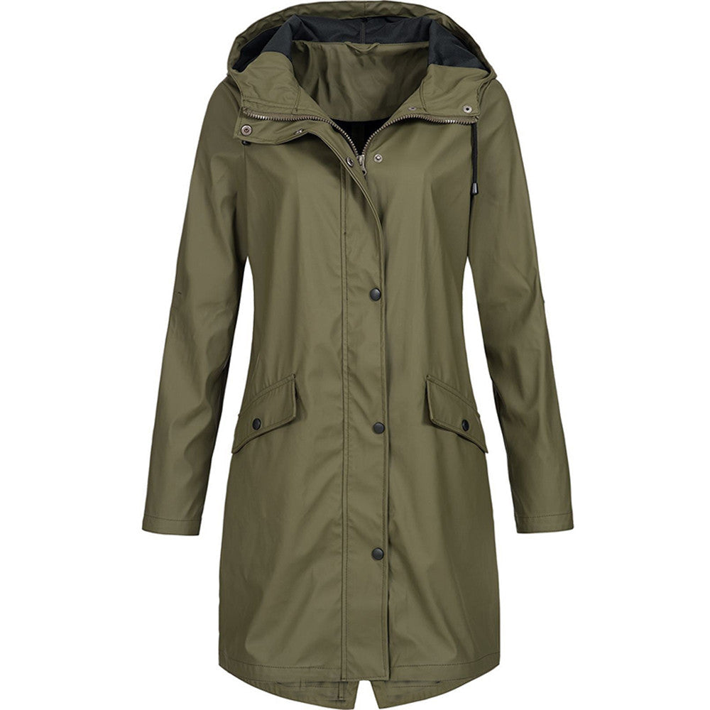 Cappotto A-Line con Cappuccio da Donna - Image 6