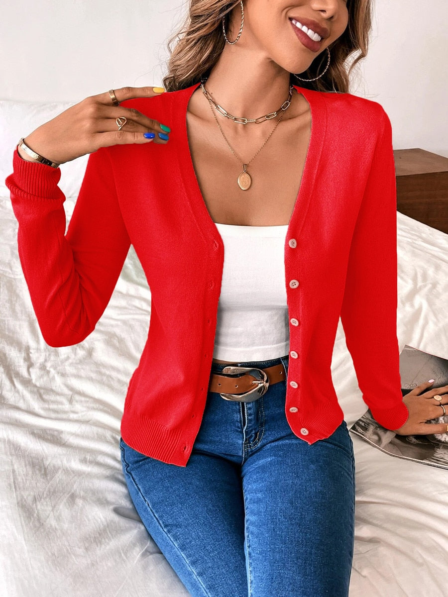 Cardigan Aderente da Donna - Image 10