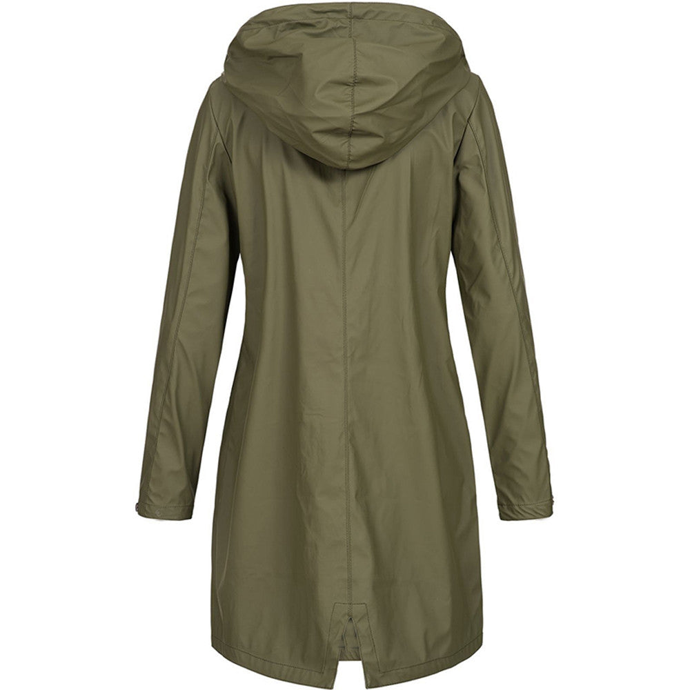 Cappotto A-Line con Cappuccio da Donna - Image 2
