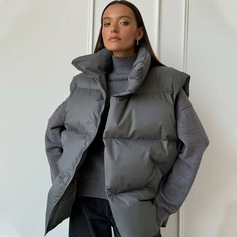 Gilet Piumino Senza Maniche da Donna - Image 4