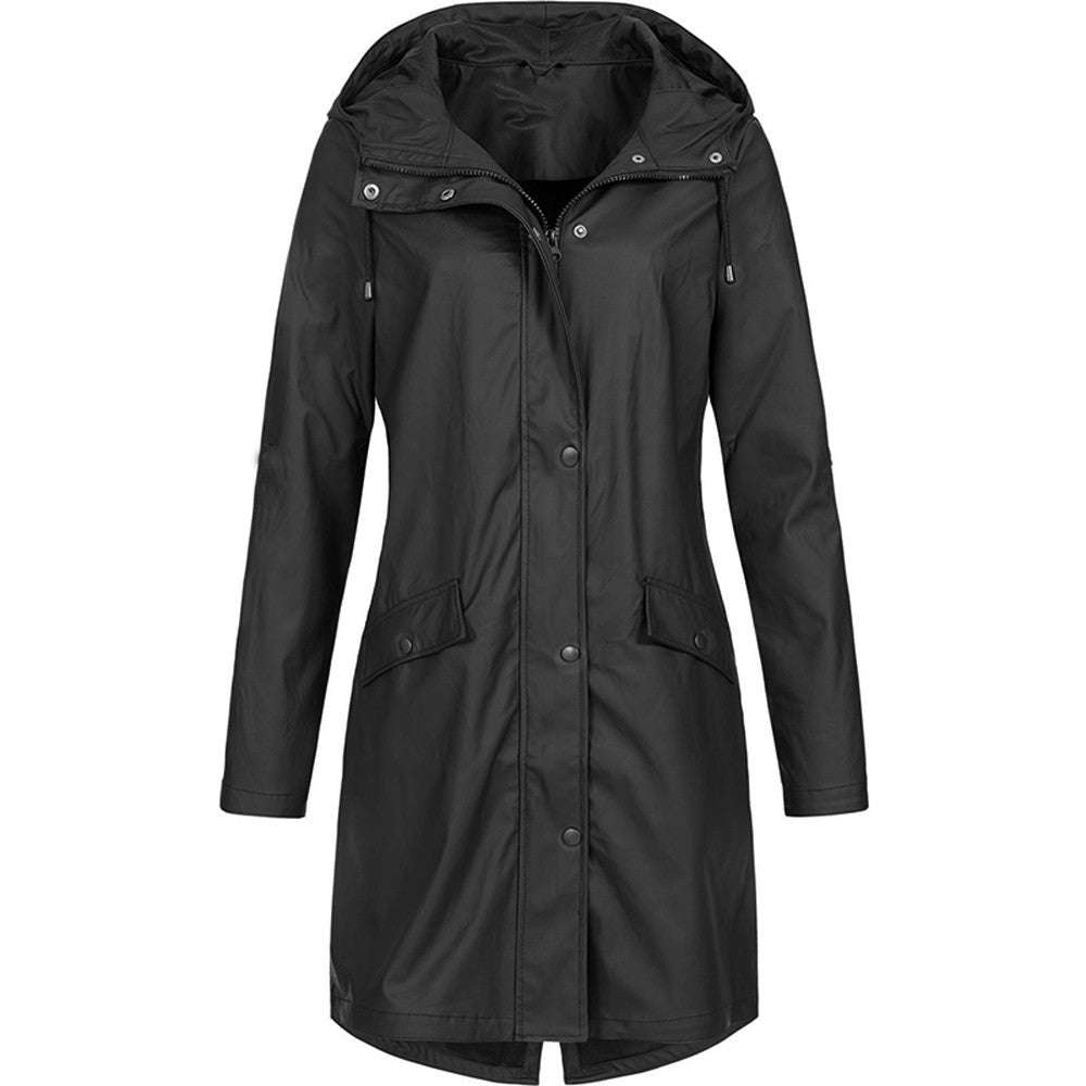Cappotto A-Line con Cappuccio da Donna - Image 9