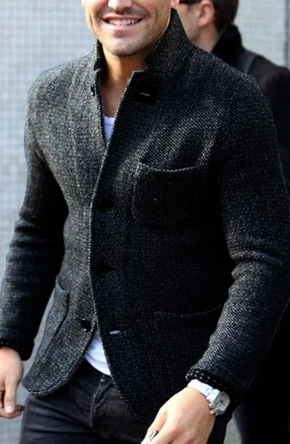 Giacca Casual da Uomo con Bottoni - Image 2