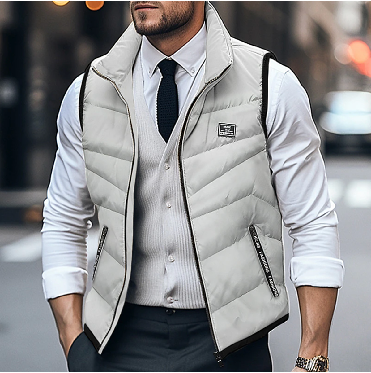 Gilet Piumino Senza Maniche da Uomo - Image 5