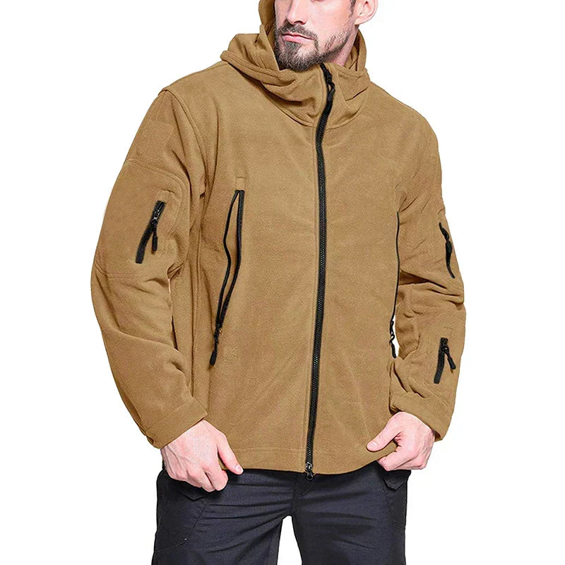 Giacca Tattica da Uomo con Cappuccio - Image 5