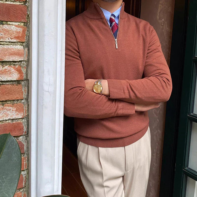 Maglione da Uomo con Zip Corta - Image 6