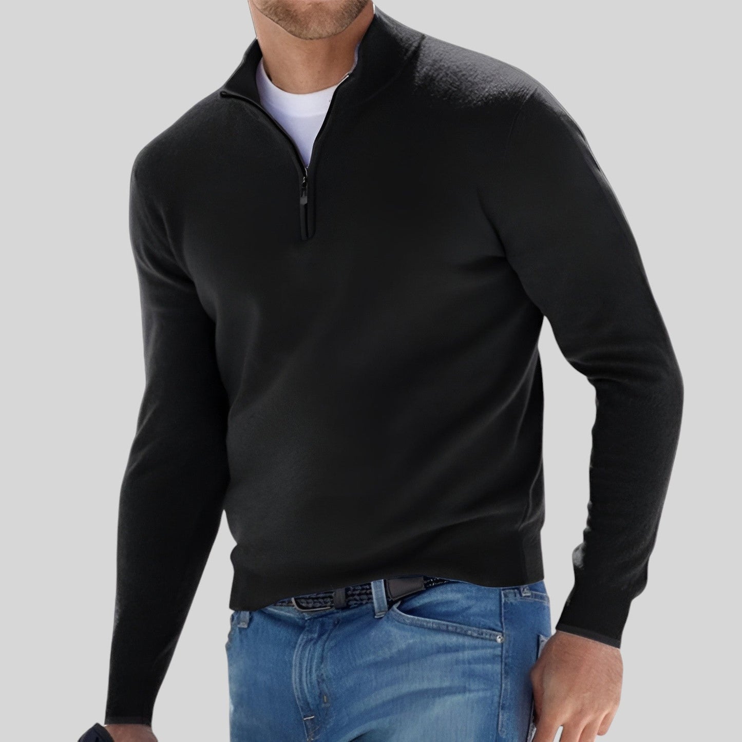 Maglione Pullover da Donna con Zip Corta - Image 5