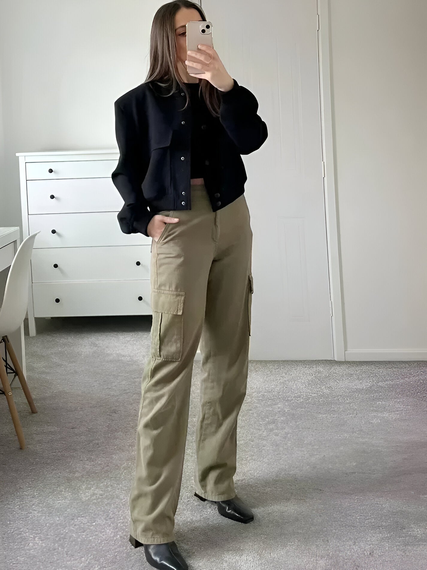 Giacca Bomber Corta da Donna - Image 4