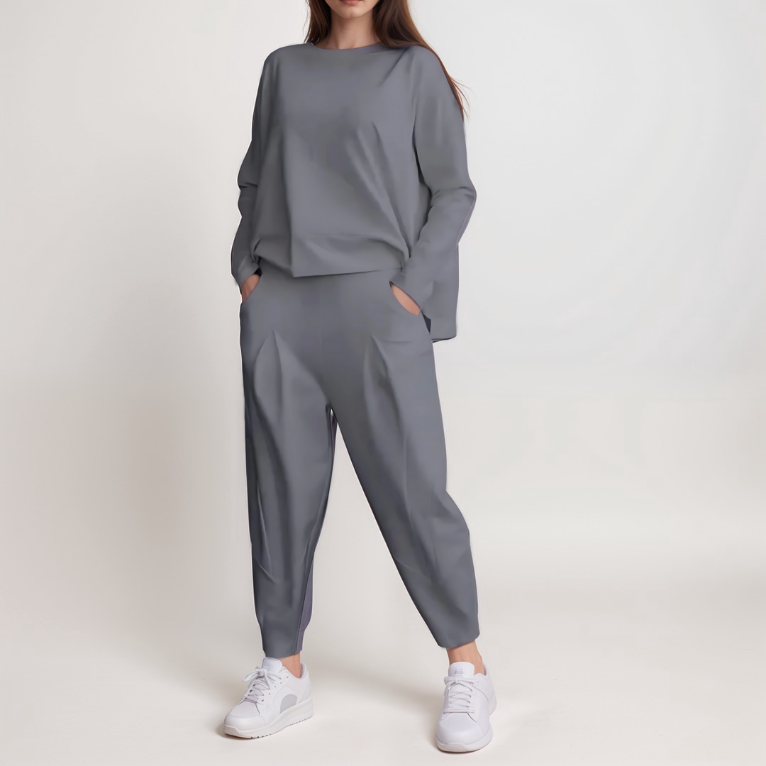 Completo Loungewear da Donna a Maniche Lunghe - Image 2