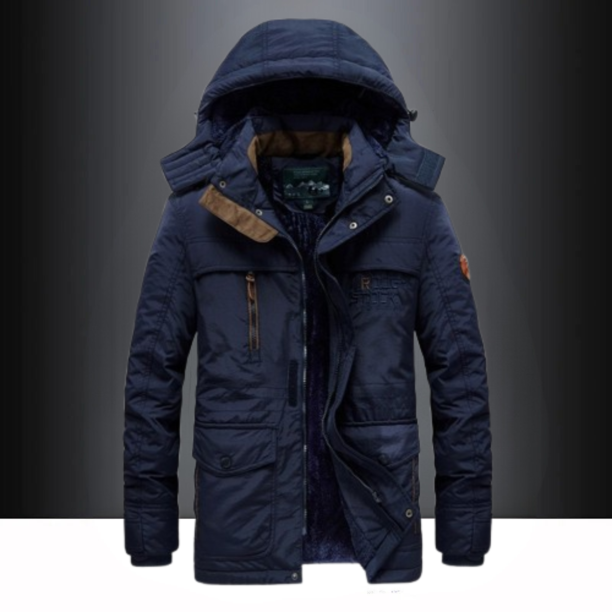 Giacca Parka con Cappuccio da Uomo - Image 3