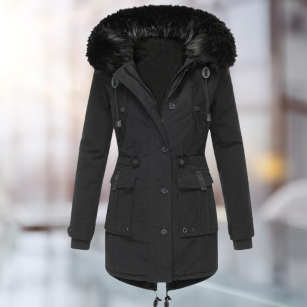 Cappotto da Donna con Cappuccio e Coulisse - Image 5