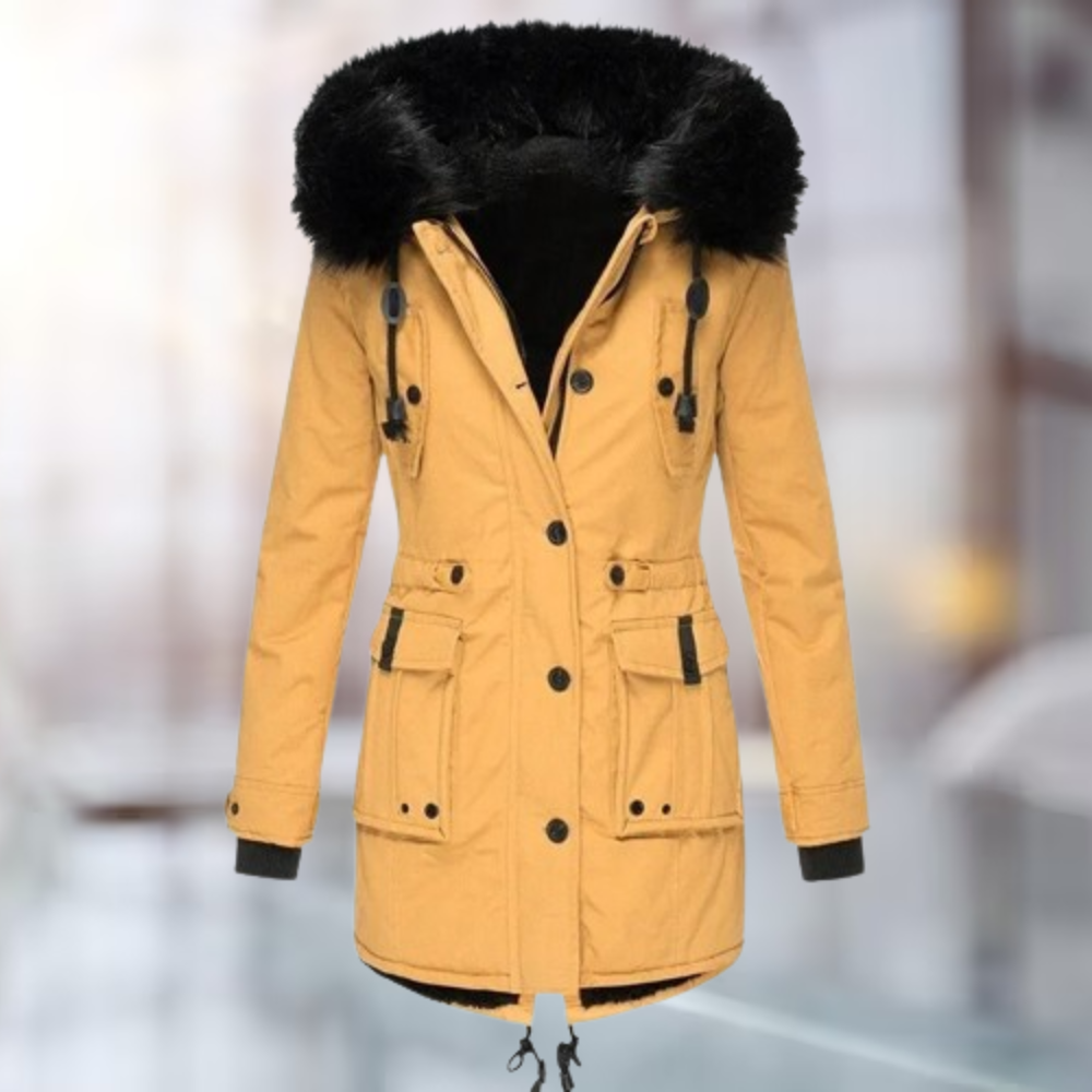 Cappotto da Donna con Cappuccio e Coulisse - Image 1