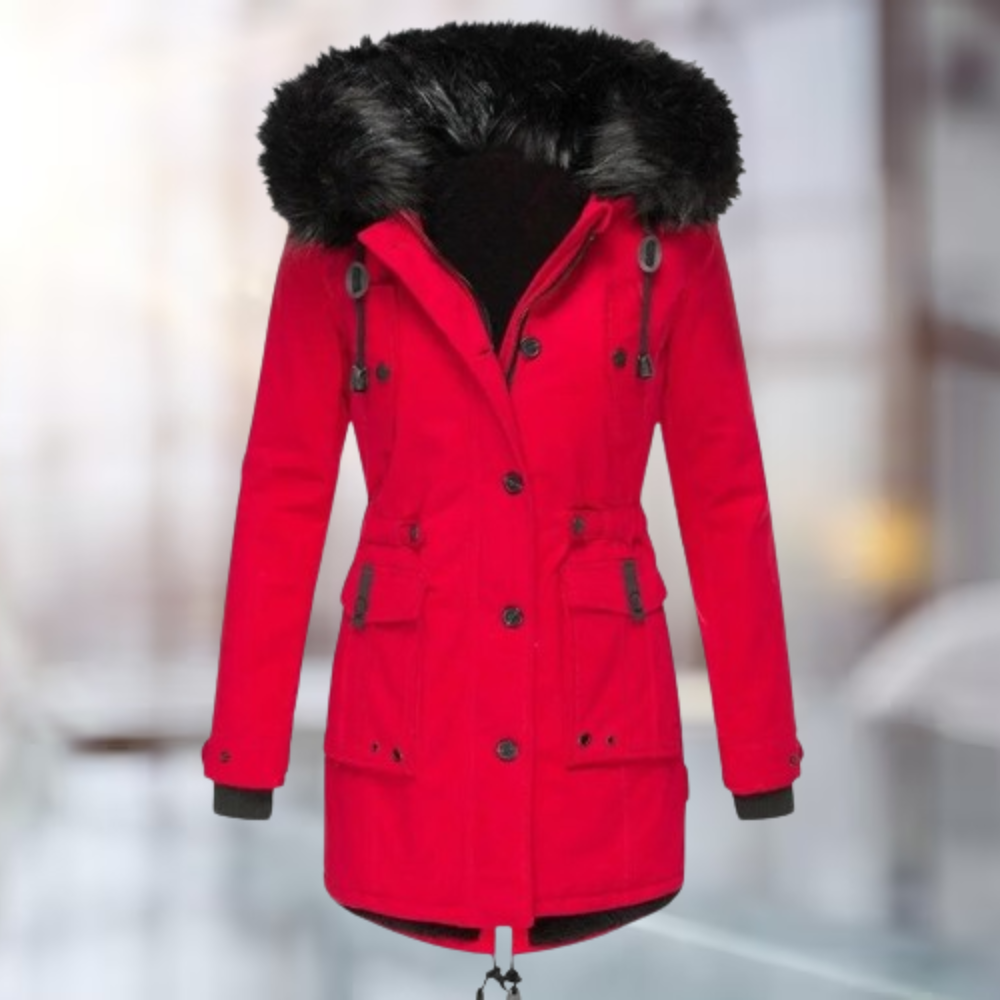 Cappotto da Donna con Cappuccio e Coulisse - Image 7