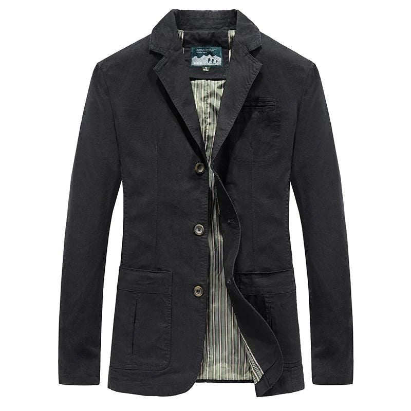 Blazer Casual da Uomo a Tre Bottoni - Image 9