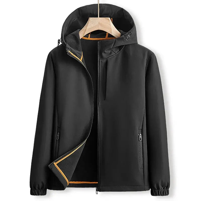 Giacca da uomo con cappuccio e zip - Image 6