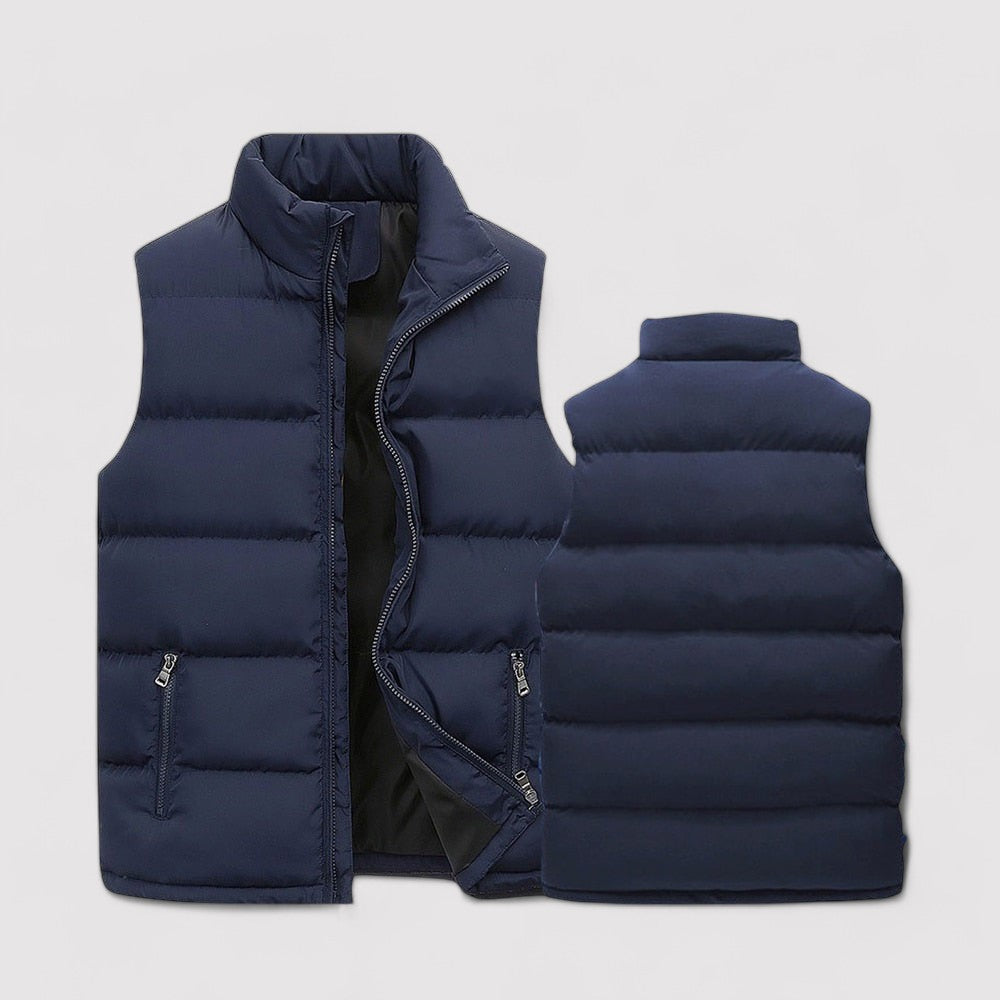 Gilet Piumino Uomo con Collo Alto - Image 2